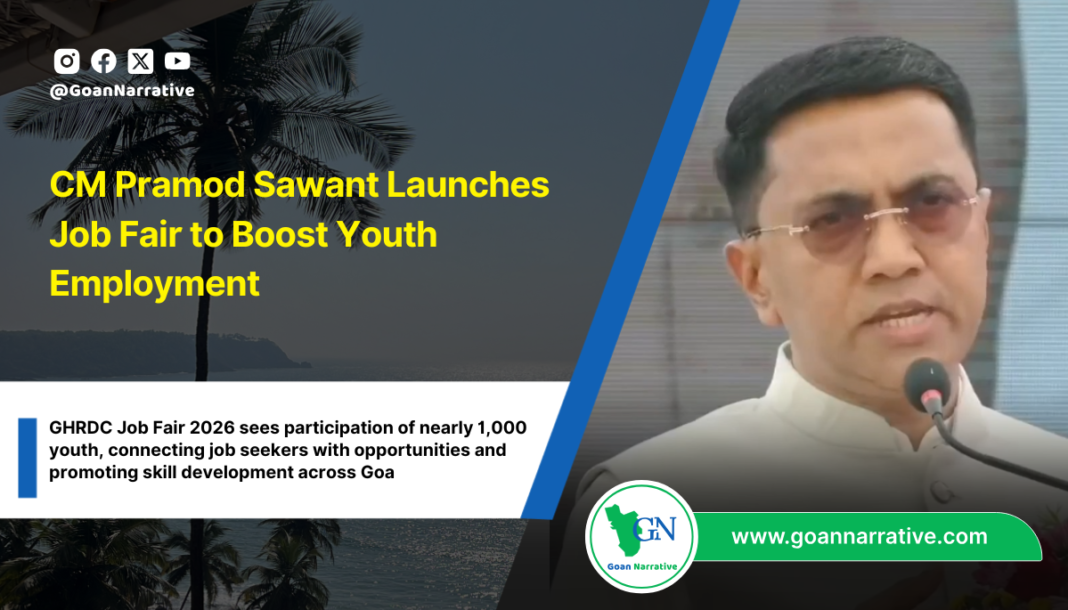 CM Pramod Sawant Launches Job Fair to Boost Youth Employment