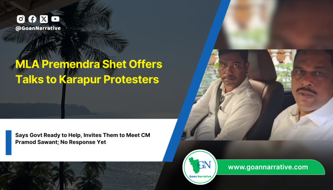 MLA Premendra Shet Offers Talks to Karapur Protesters