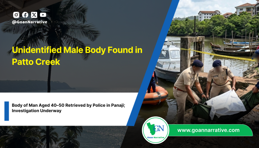 Unidentified Male Body Found in Patto Creek
