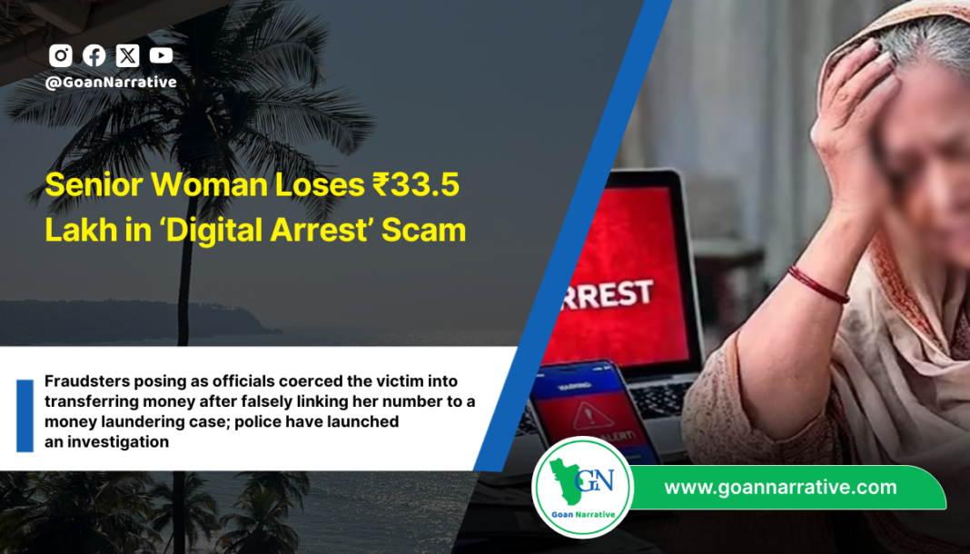Senior Woman Loses ₹33.5 Lakh in ‘Digital Arrest’ Scam
