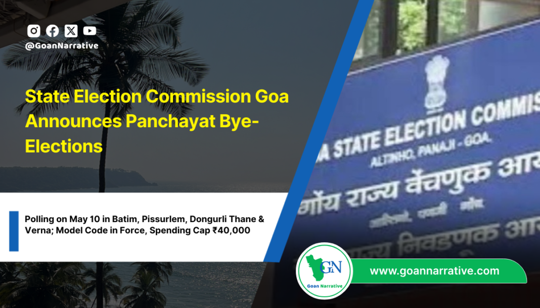 State Election Commission Goa Announces Panchayat Bye-Elections