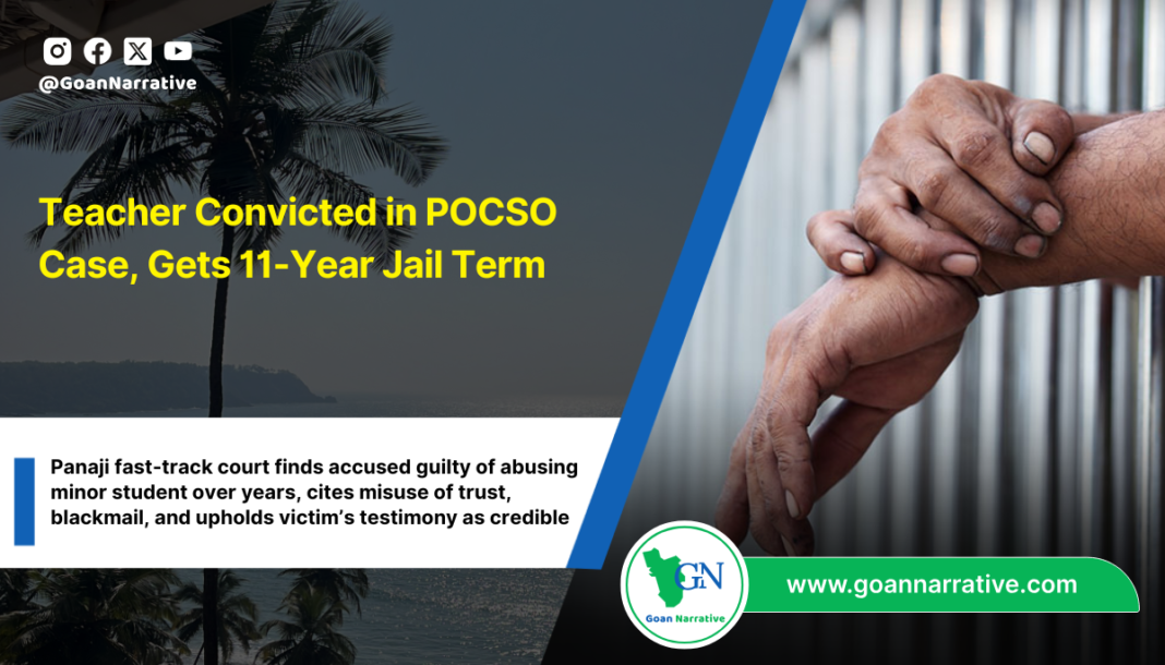 Teacher Convicted in POCSO Case, Gets 11-Year Jail Term