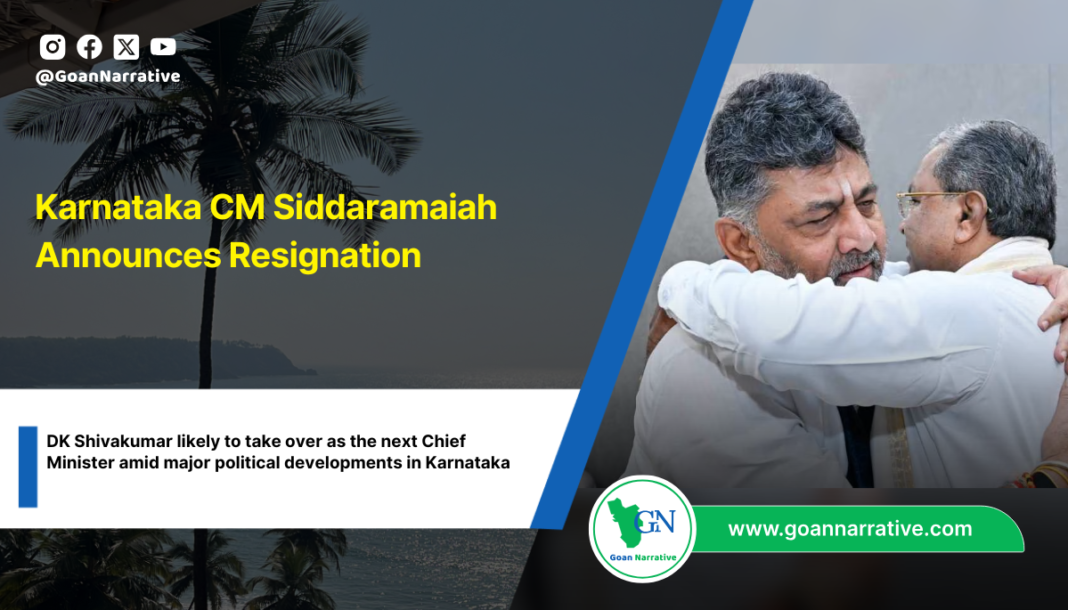 Karnataka CM Siddaramaiah Announces Resignation