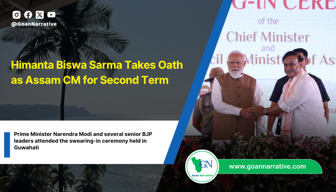 Himanta Biswa Sarma Takes Oath as Assam CM for Second Term