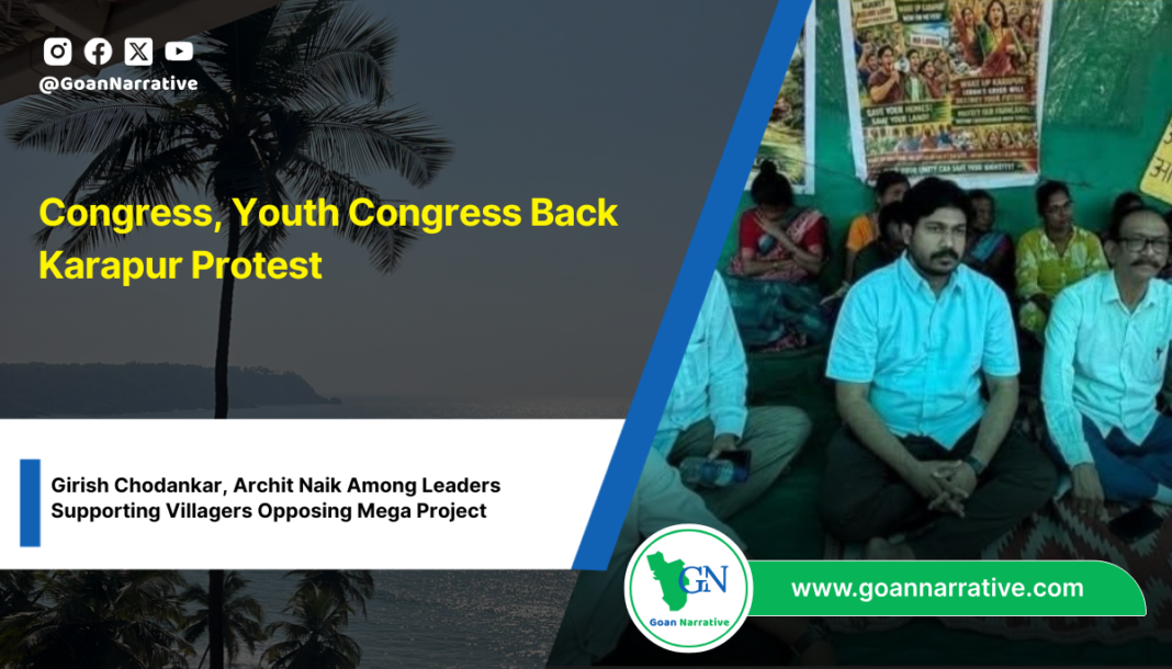 Congress, Youth Congress Back Karapur Protest