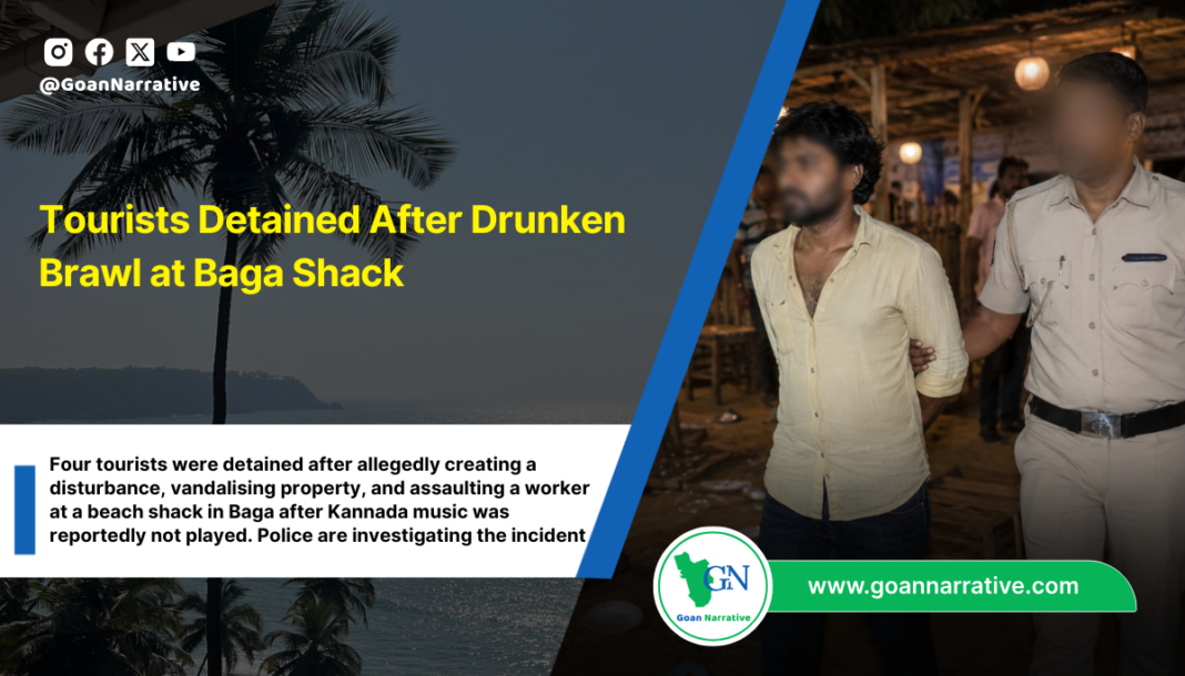 Tourists Detained After Drunken Brawl at Baga Shack