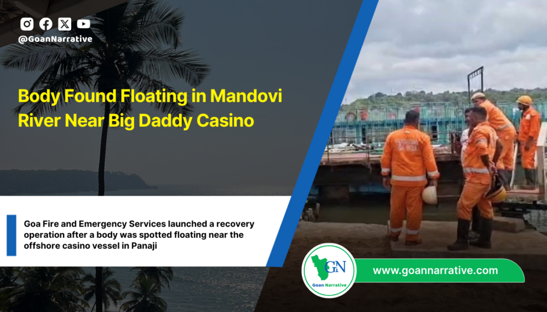 Body Found Floating in Mandovi River Near Big Daddy Casino