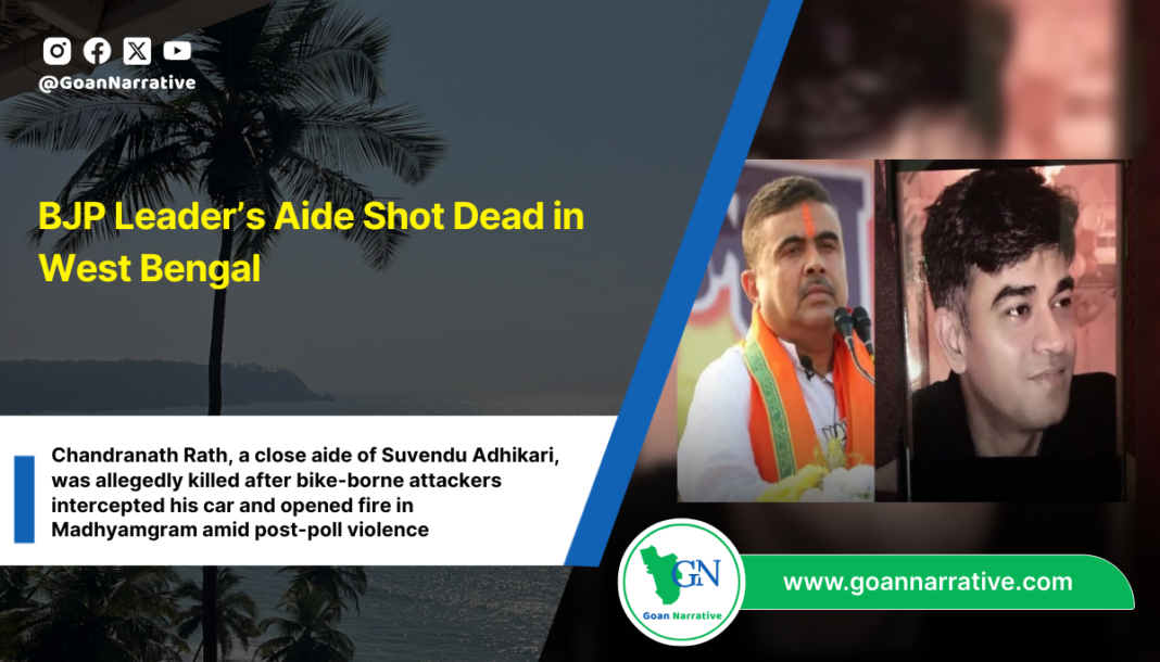 BJP Leader’s Aide Shot Dead in West Bengal