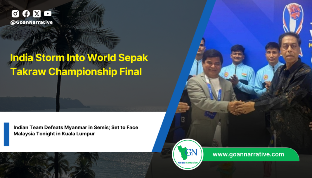India Storm Into World Sepak Takraw Championship Final