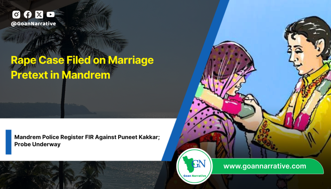 Mandrem Police Register FIR Against Puneet Kakkar; Probe Underway