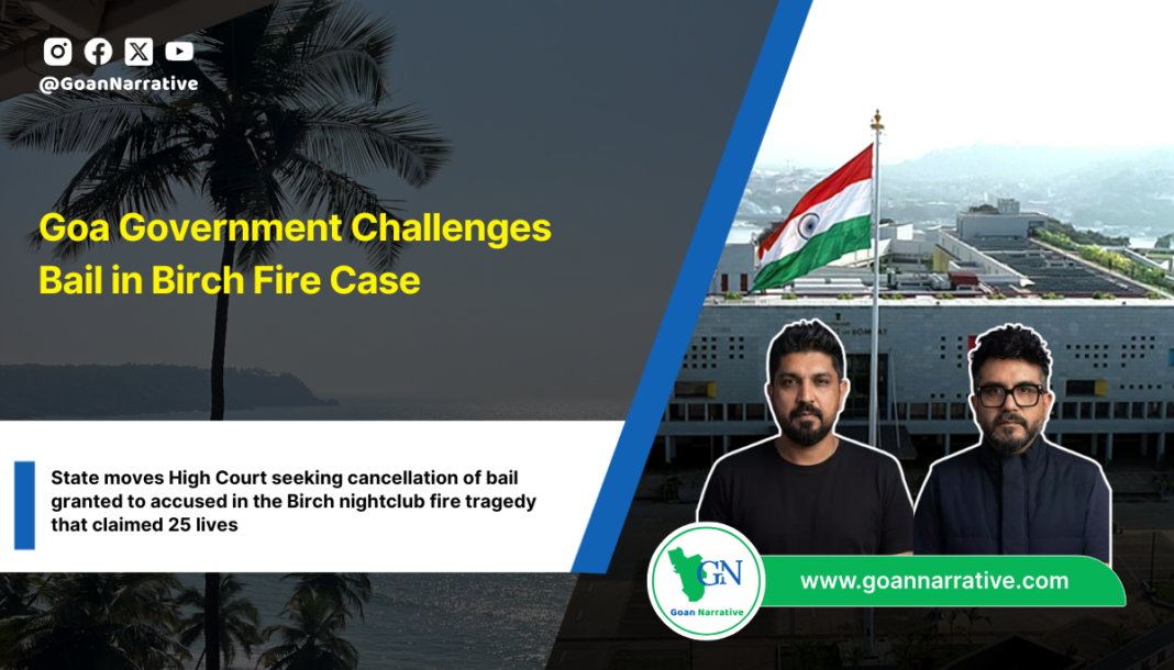 Goa Government Challenges Bail in Birch Fire Case
