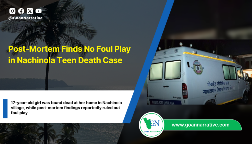Post-Mortem Finds No Foul Play in Nachinola Teen Death Case