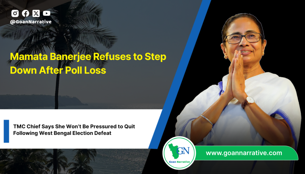 Mamata Banerjee Refuses to Step Down After Poll Loss