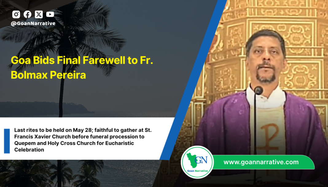 Goa Bids Final Farewell to Fr. Bolmax Pereira
