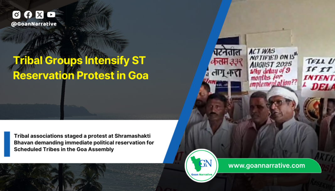 Tribal Groups Intensify ST Reservation Protest in Goa
