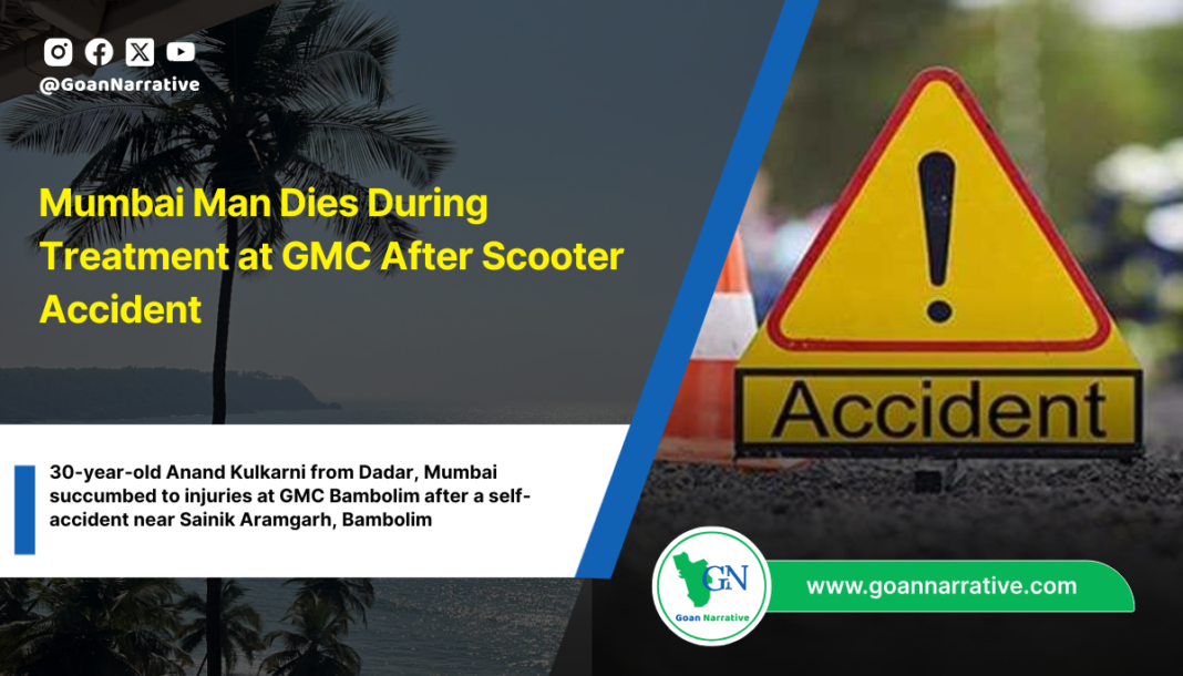 Mumbai Man Dies During Treatment at GMC After Scooter Accident