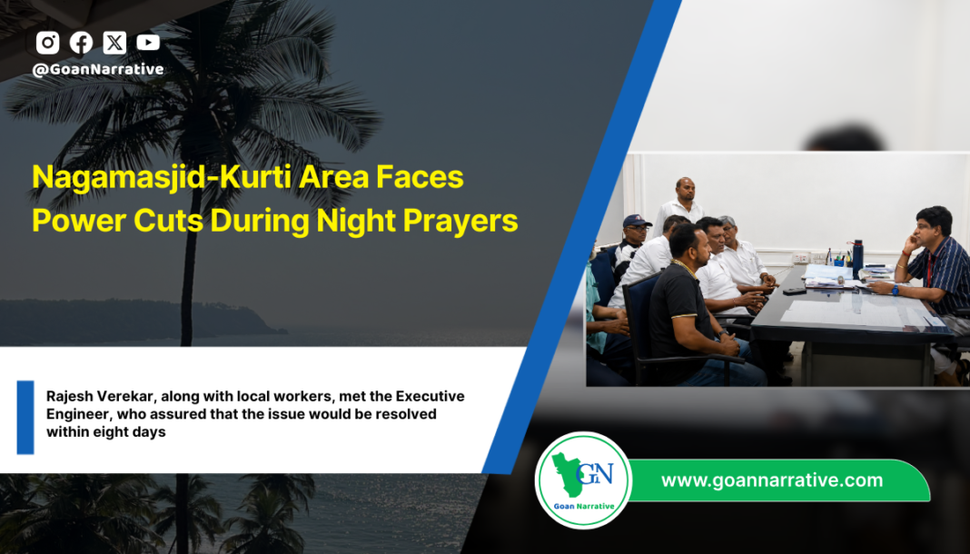 Nagamasjid-Kurti Area Faces Power Cuts During Night Prayers