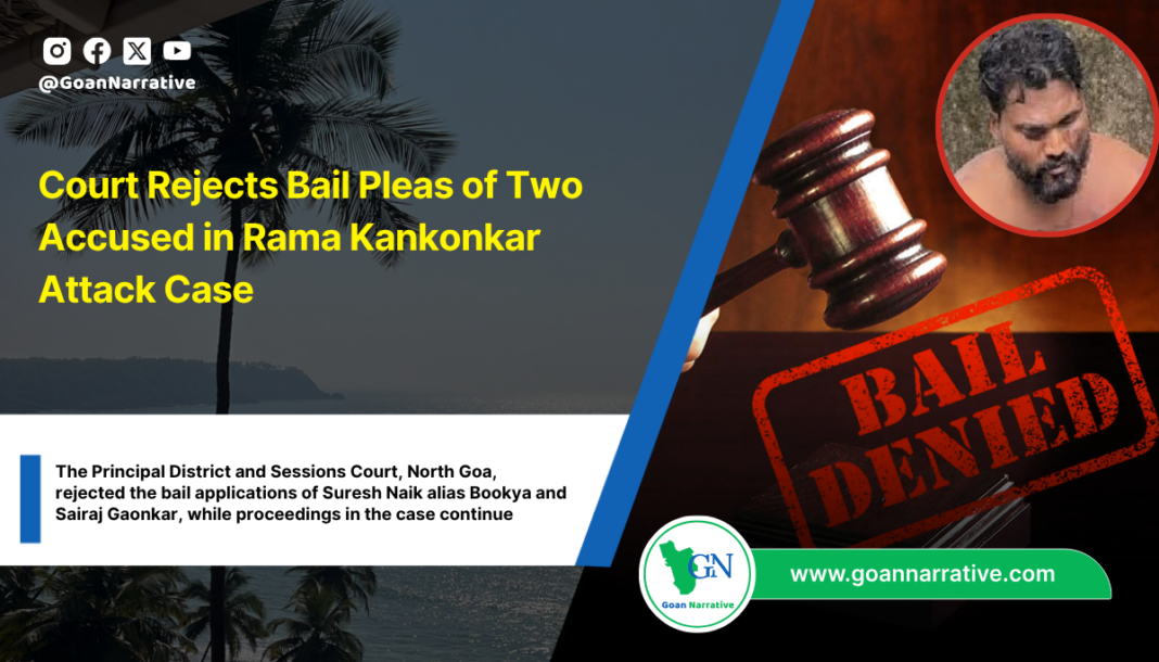 Court Rejects Bail Pleas of Two Accused in Rama Kankonkar Attack Case