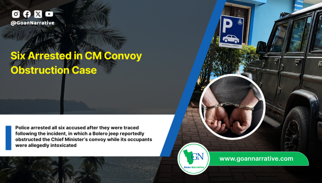Six Arrested in CM Convoy Obstruction Case
