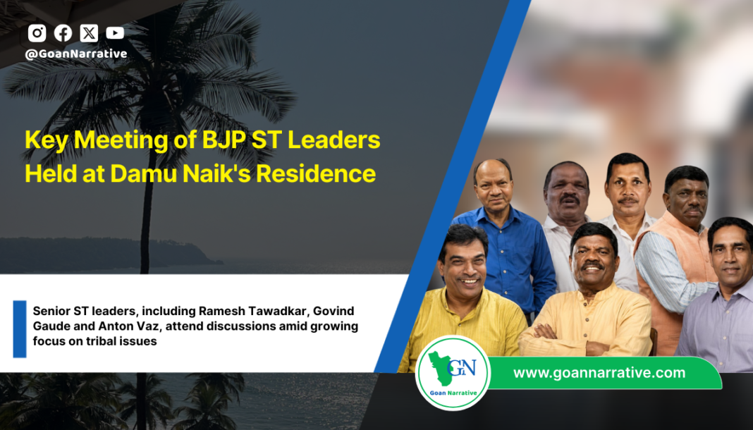 Key Meeting of BJP ST Leaders Held at Damu Naik's Residence