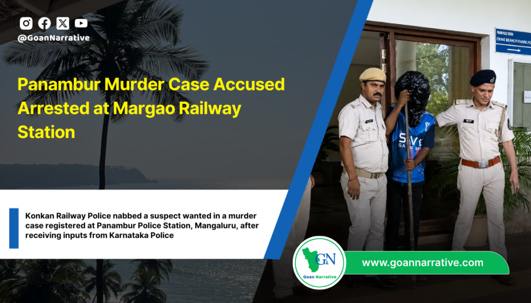 Panambur Murder Case Accused Arrested at Margao Railway Station