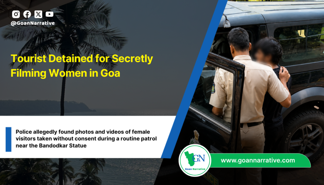 Tourist Detained for Secretly Filming Women in Goa