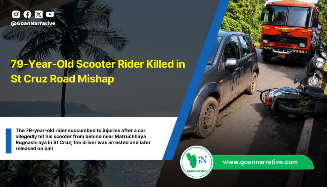 79-Year-Old Scooter Rider Killed in St Cruz Road Mishap