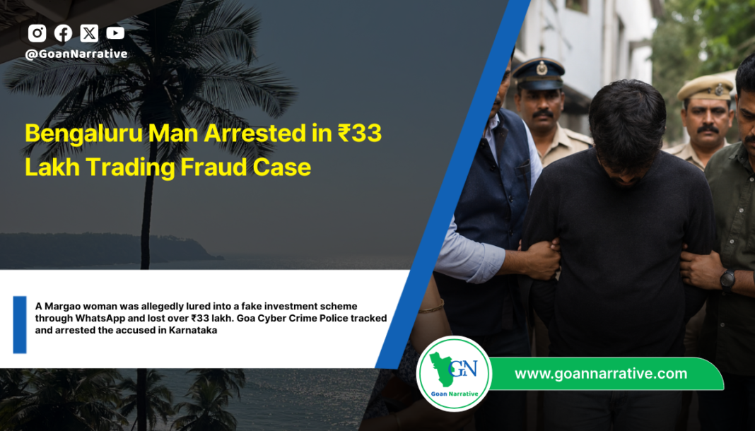 Bengaluru Man Arrested in ₹33 Lakh Trading Fraud Case