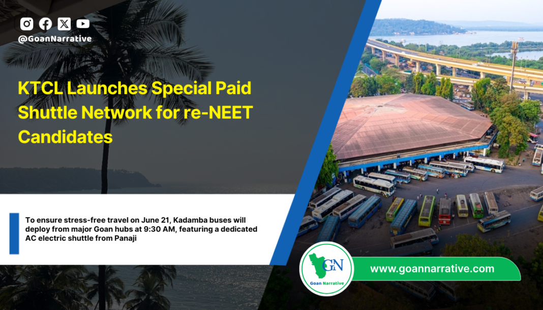 KTCL Launches Special Paid Shuttle Network for re-NEET Candidates