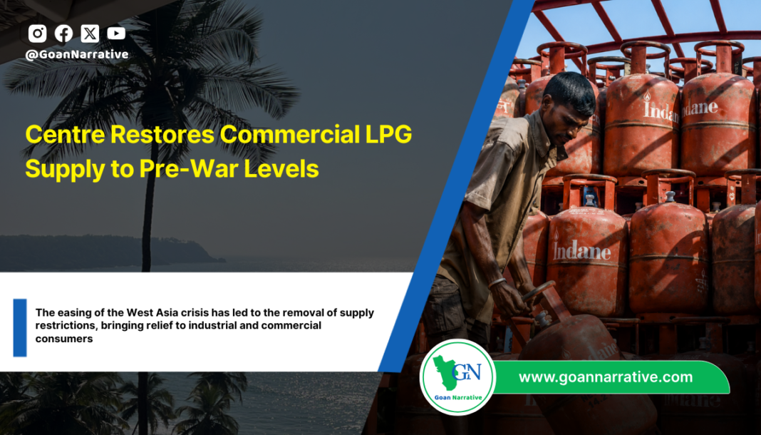 Centre Restores Commercial LPG Supply to Pre-War Levels