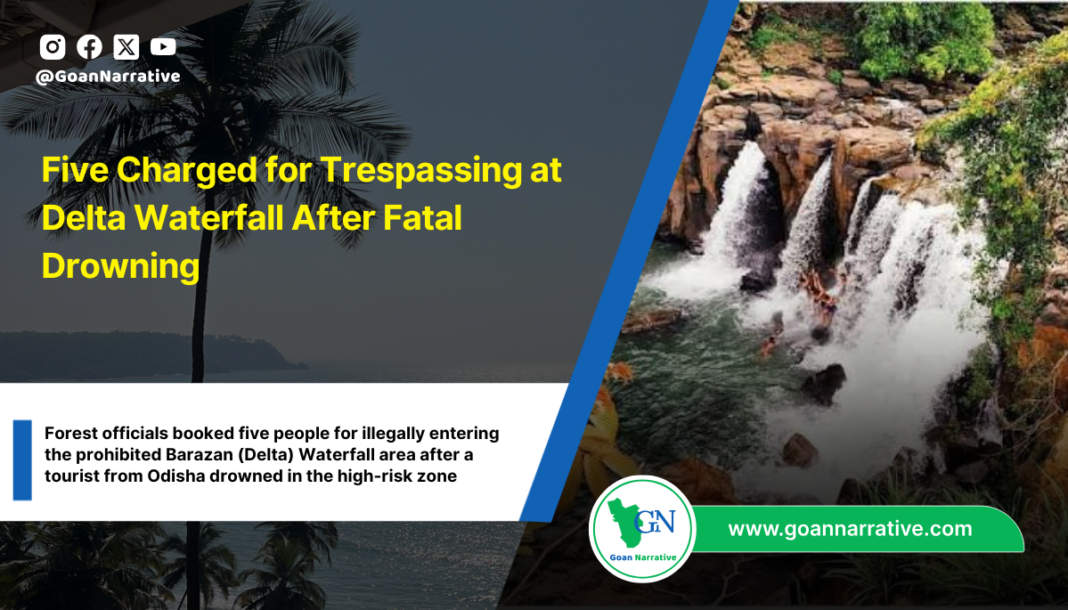 Five Charged for Trespassing at Delta Waterfall After Fatal Drowning
