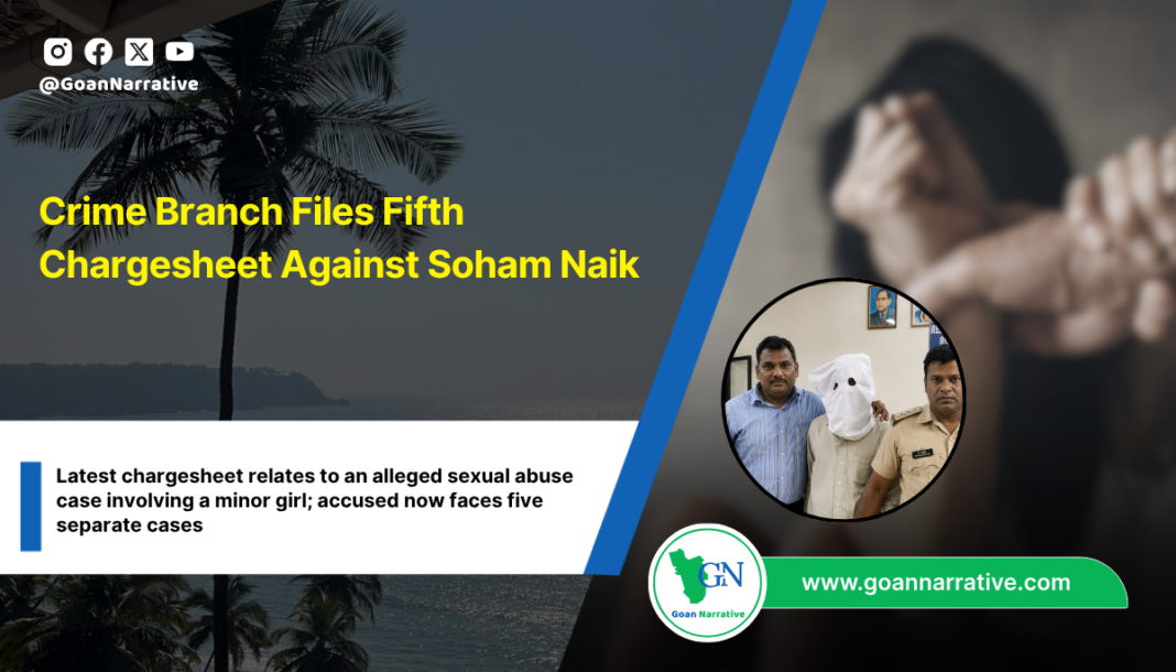 Crime Branch Files Fifth Chargesheet Against Soham Naik