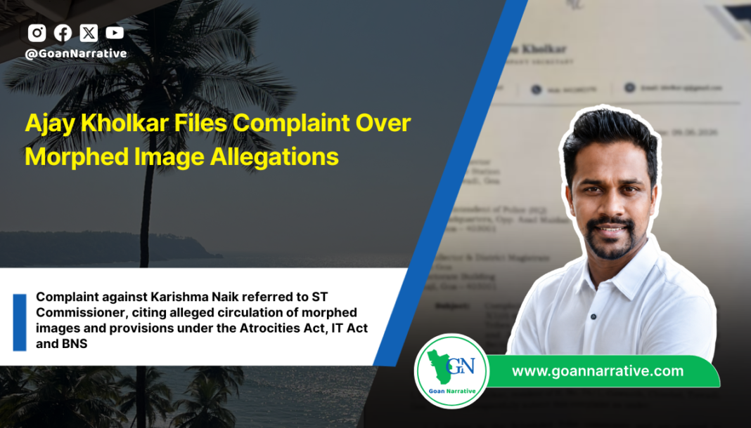 Ajay Kholkar Files Complaint Over Morphed Image Allegations