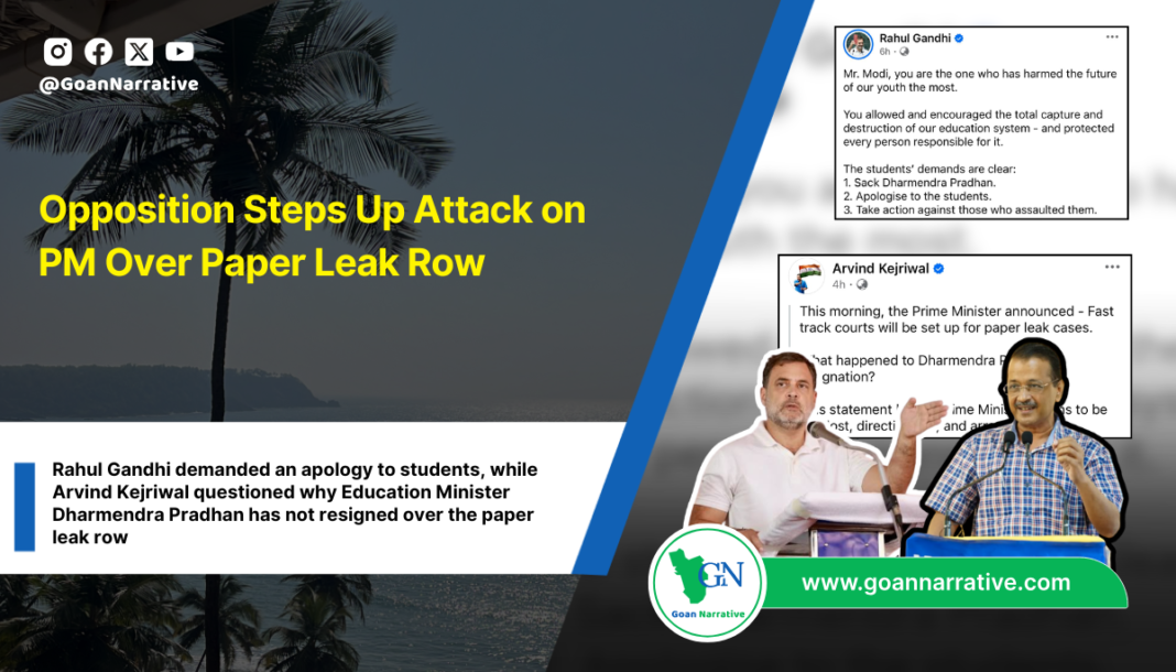 Opposition Steps Up Attack on PM Over Paper Leak Row