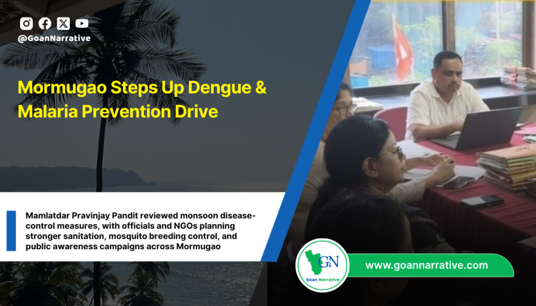 Mormugao Steps Up Dengue & Malaria Prevention Drive