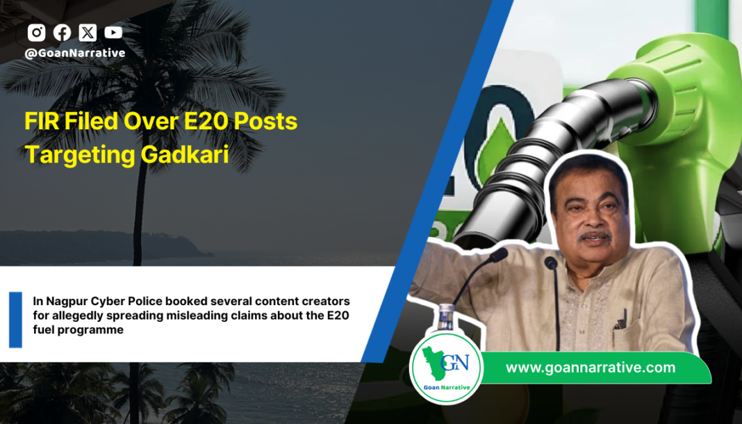 FIR Filed Over E20 Posts Targeting Gadkari