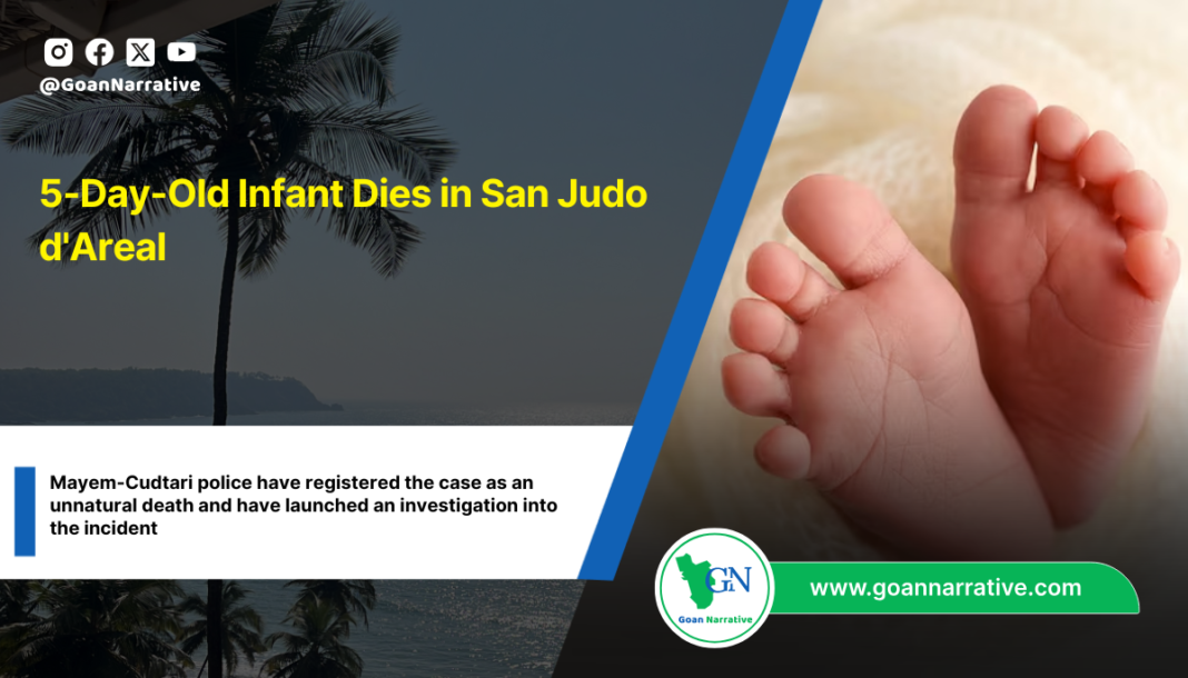 Mayem-Cudtari police have registered the case as an unnatural death and have launched an investigation into the incident