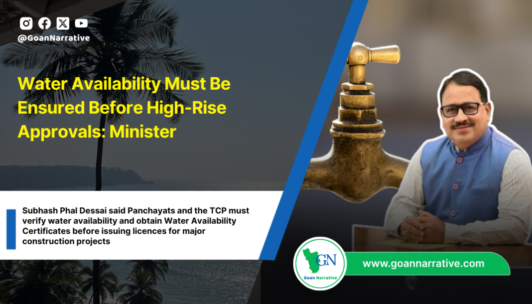 Water Availability Must Be Ensured Before High-Rise Approvals: Minister