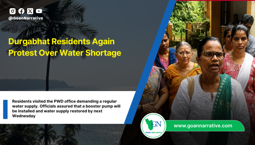 Durgabhat Residents Again Protest Over Water Shortage