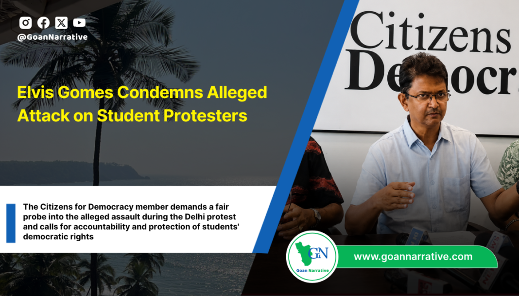 Elvis Gomes Condemns Alleged Attack on Student Protesters