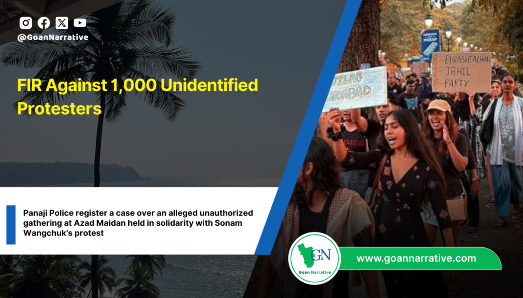 FIR Against 1,000 Unidentified Protesters
