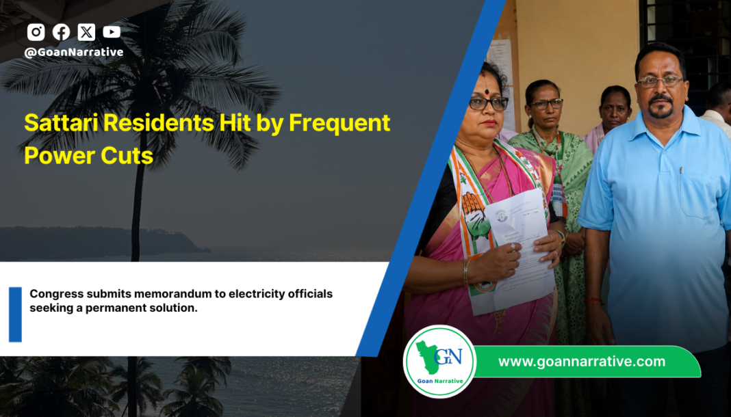 Sattari Residents Hit by Frequent Power Cuts