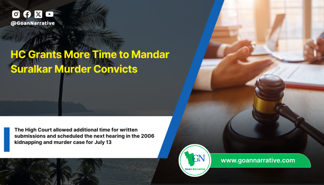 HC Grants More Time to Mandar Suralkar Murder Convicts