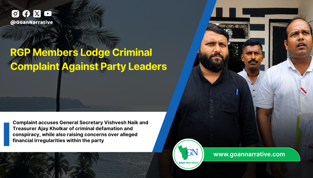 RGP Members Lodge Criminal Complaint Against Party Leaders