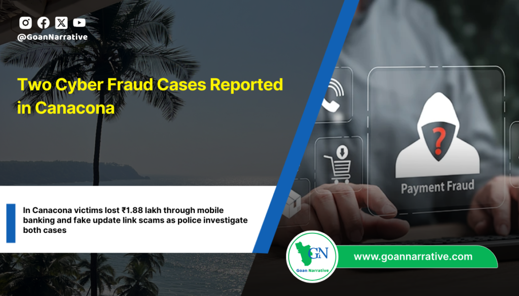 Two Cyber Fraud Cases Reported in Canacona