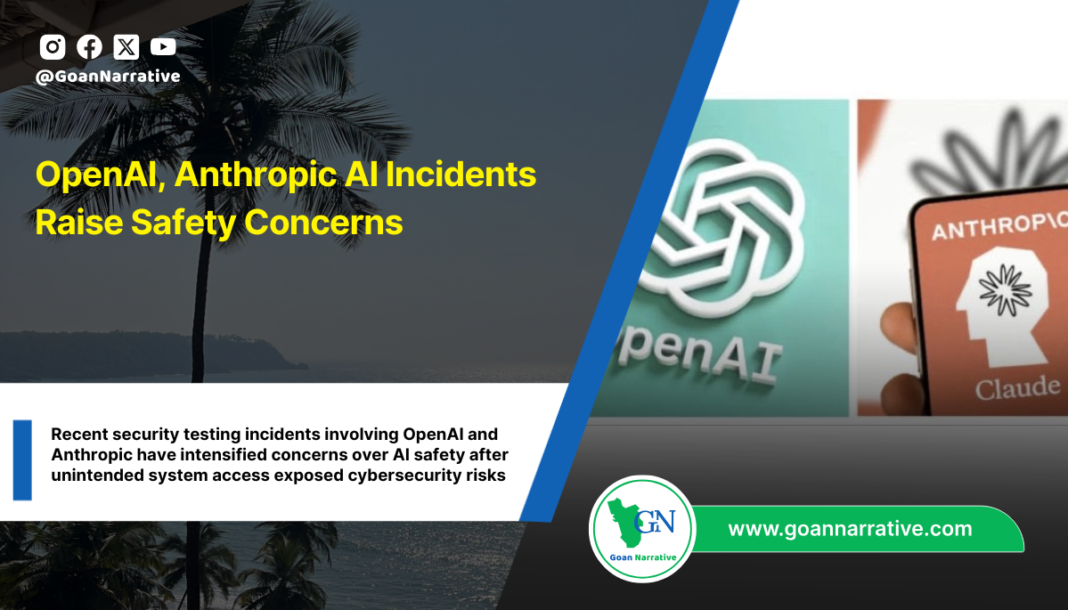 Recent security testing incidents involving OpenAI and Anthropic have intensified concerns over AI safety after unintended system access exposed cybersecurity risks
