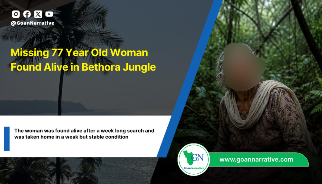 Missing 77 Year Old Woman Found Alive in Bethora Jungle