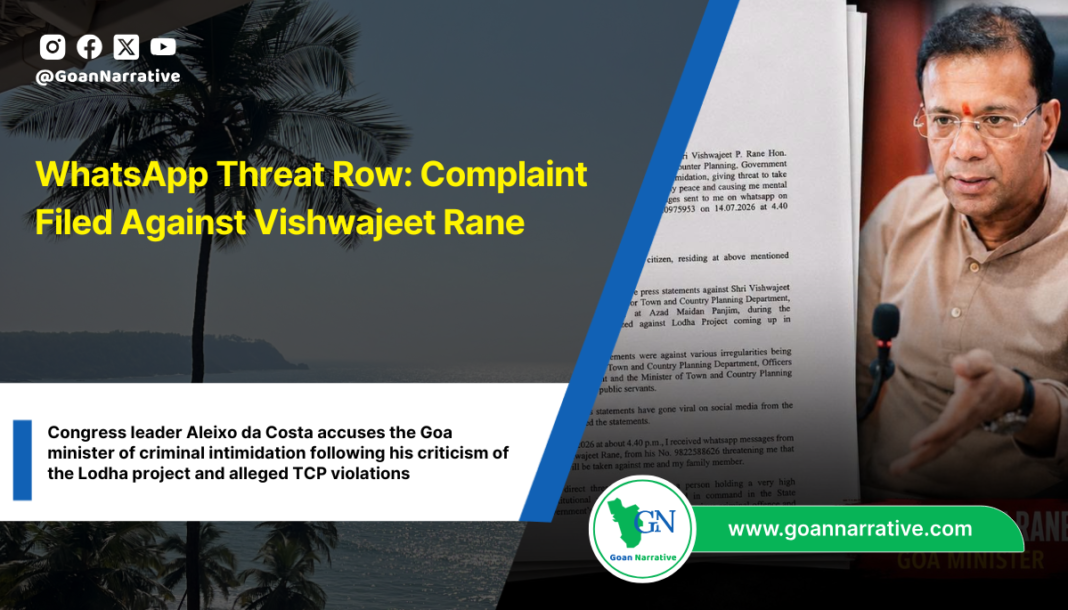 WhatsApp Threat Row: Complaint Filed Against Vishwajeet Rane