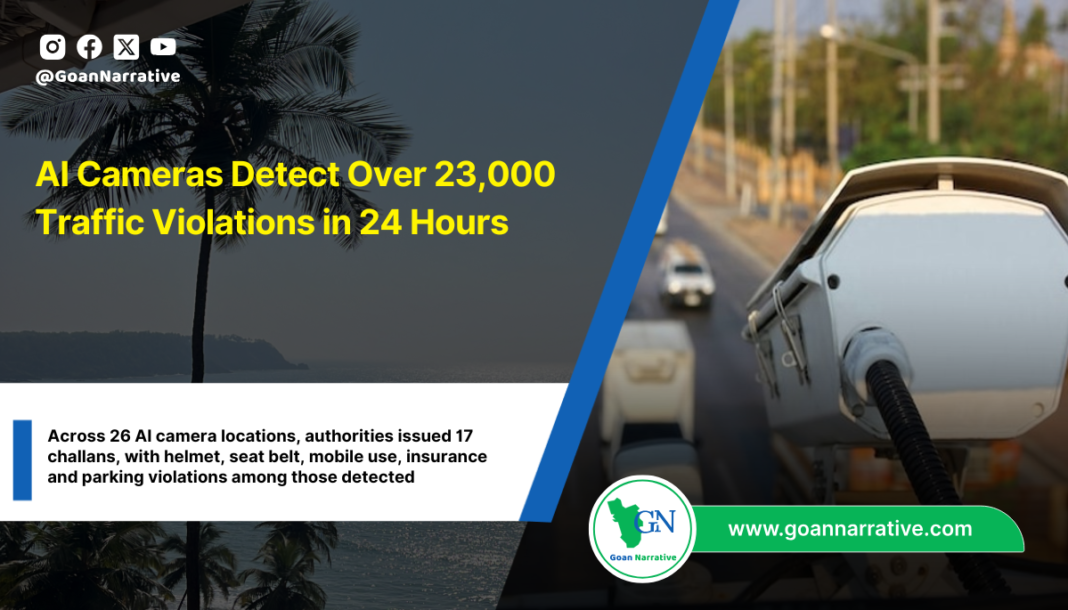 AI Cameras Detect Over 23,000 Traffic Violations in 24 Hours