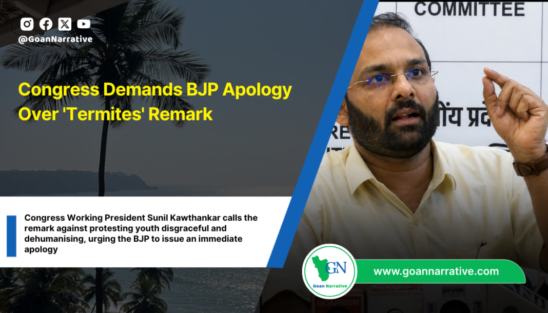 Congress Demands BJP Apology Over 'Termites' Remark